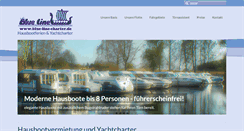 Desktop Screenshot of blue-line-charter.de